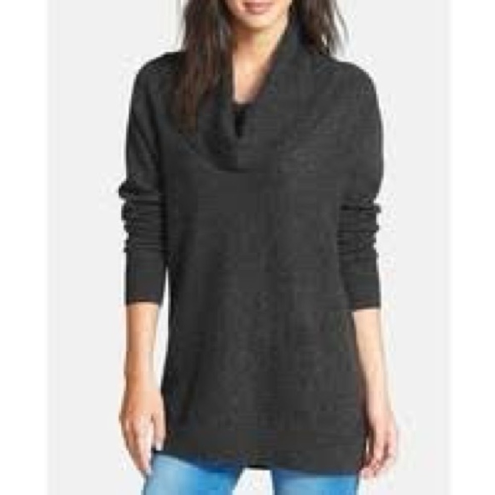 Halogen 100% cashmere black sweater dress